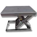 PIATTAFORMA ELEVATRICE REALIZZATA IN ACCIAIO INOX aisi 304 – CILINDRI COMPRESI  