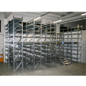 SCAFFALATURE A RIPIANI CON PASSERELLA
      PER STOCCAGGIO COMPONENTI DI MINUTERIA